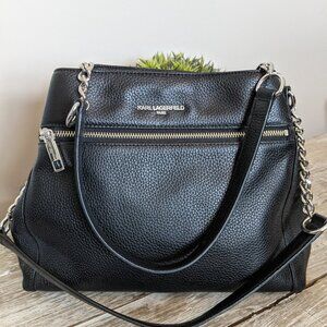 KARL LAGERFELD BRAND NEW Leather Handbag